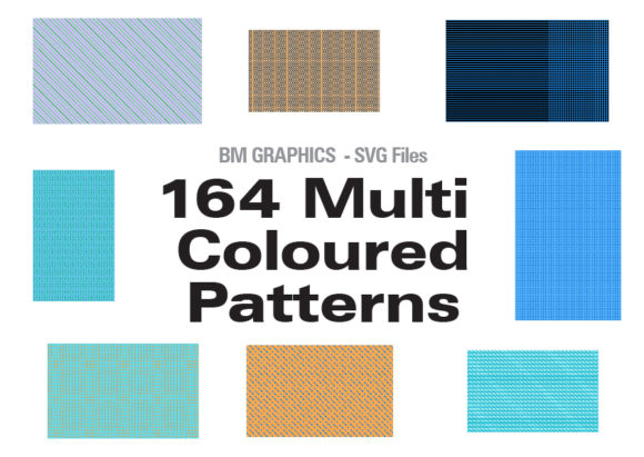 164 Multi Coloured Patterns for Branding and Design