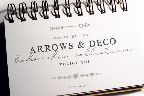 Boho-Chic Arrows Deco Vector Pack for Modern Branding
