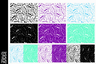 Eyeglasses Pattern Bundle Graphics for Crafting