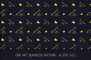 Line Art Walrus Seamless Pattern Review